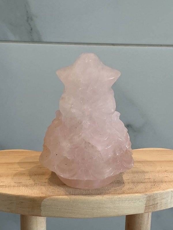 🎄🌸✨ Rozenkwarts – Kerstboom Carving #14