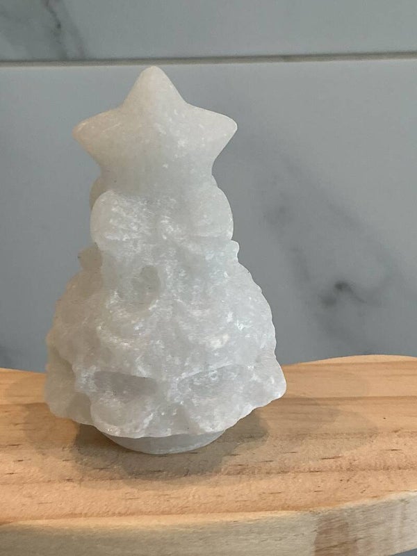 🎄🤍✨ Bergkristal – Kerstboom Carving #16