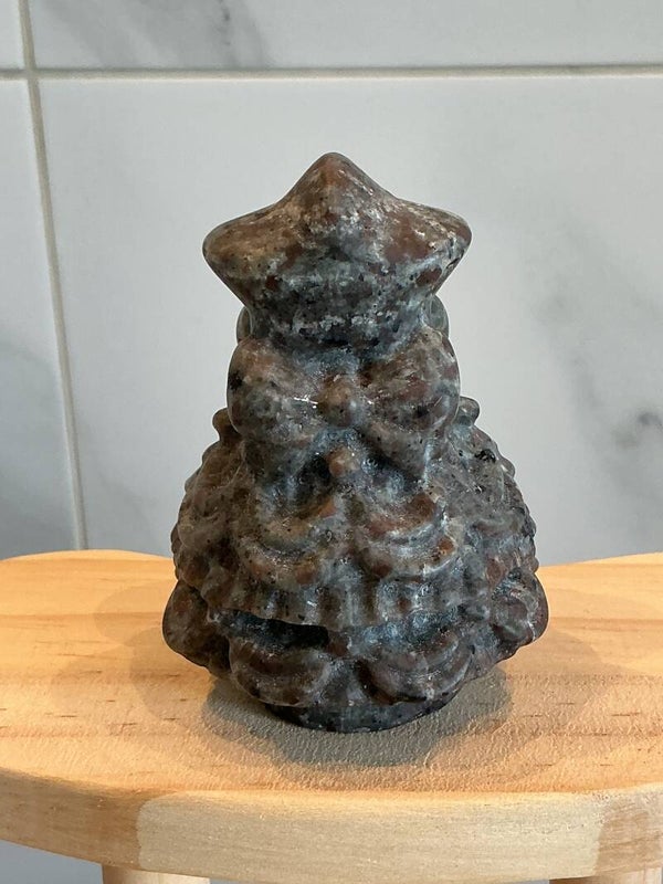 🎄🌌✨ Yooperlite – Kerstboom Carving #20