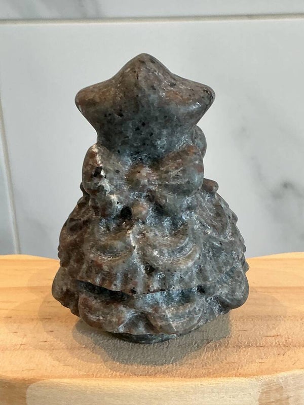 🎄🌌✨ Yooperlite – Kerstboom Carving #21