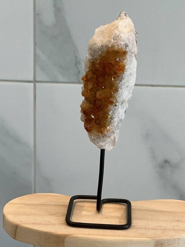 🔥✨ Gebrande Amethist – Op Pin #36