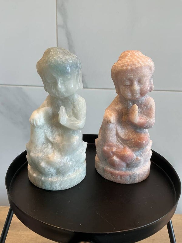 🌸 Boeddha Vriendjes – Roze Opaal & Trolleiet 🌿
