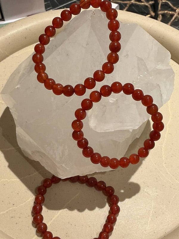 🧡🔥✨ Carneool – Armband