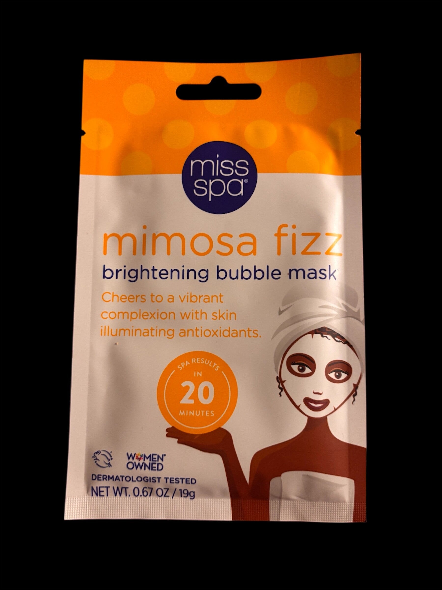 Mimosa Fizz Bubble Mask