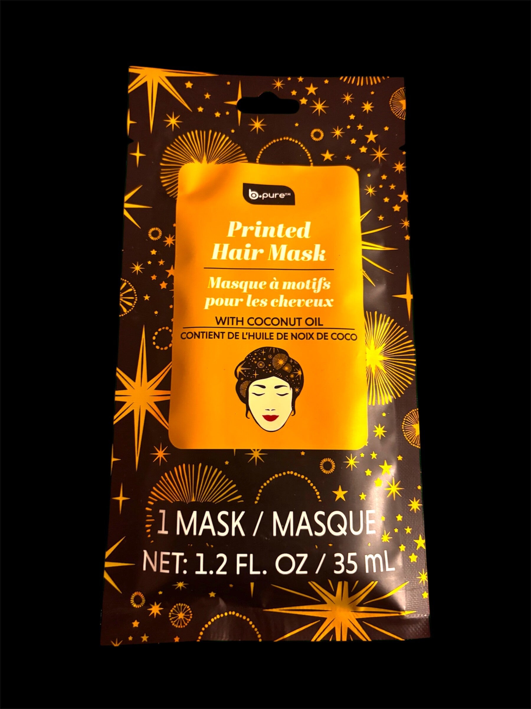 Printed Hair Mask