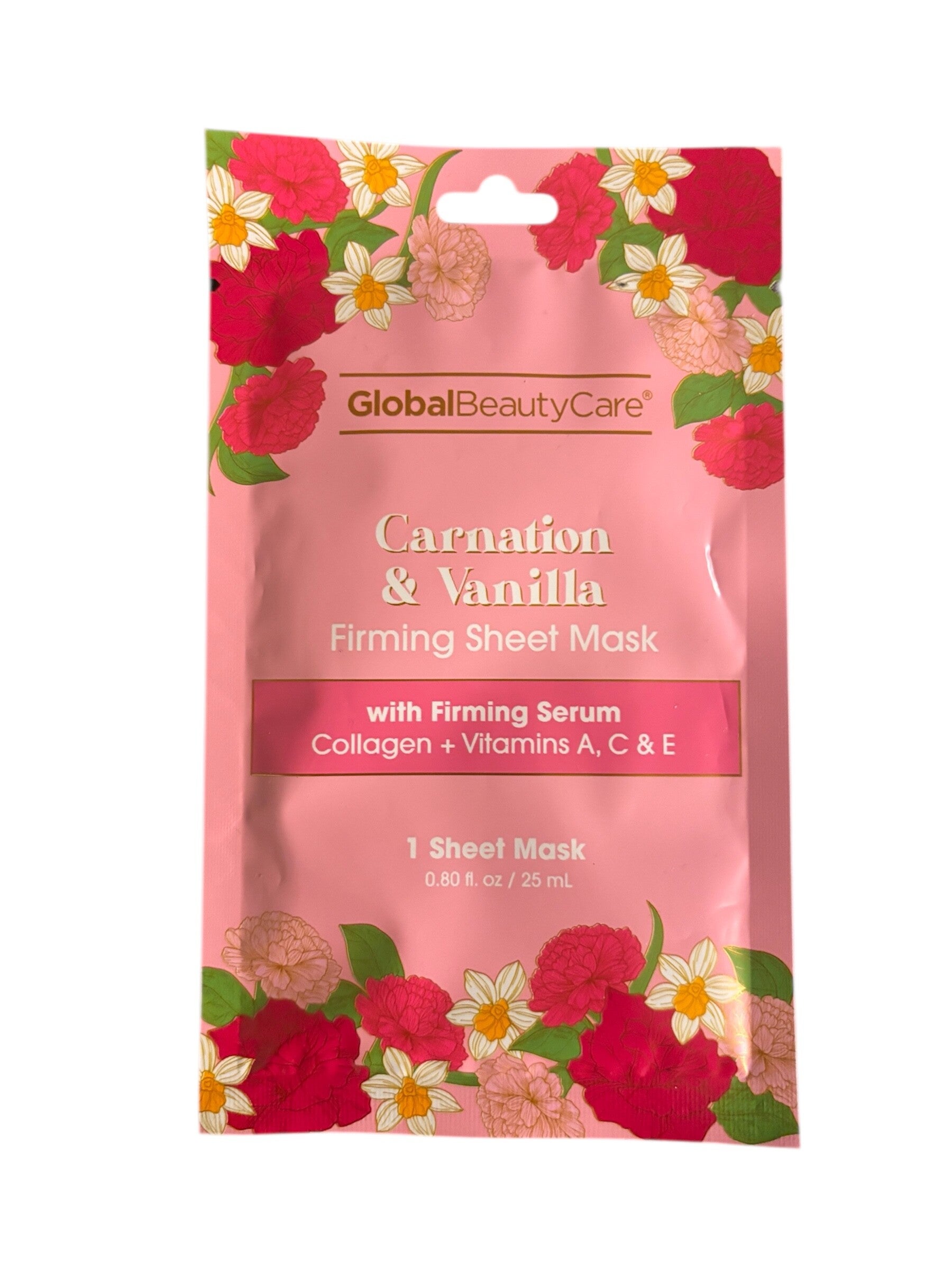 Carnation & Vanilla Firming Sheet Mask