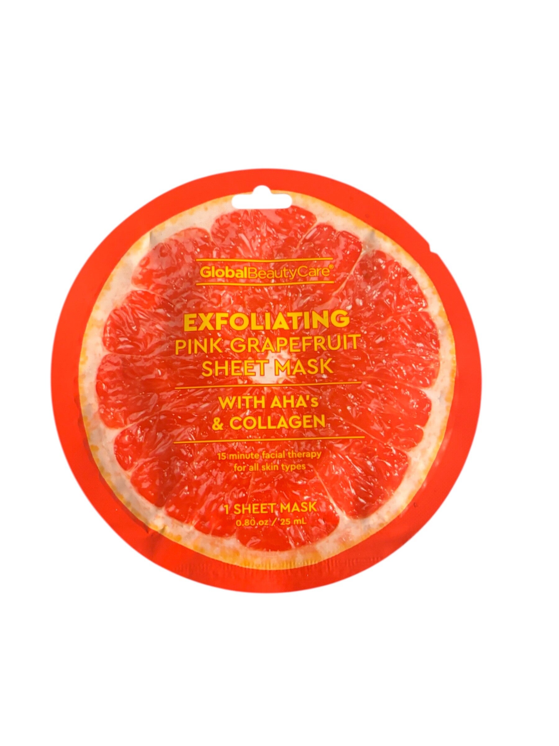 Pink Grapefruit Sheet mask