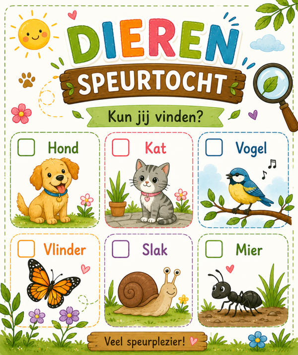 dierenspeurtocht