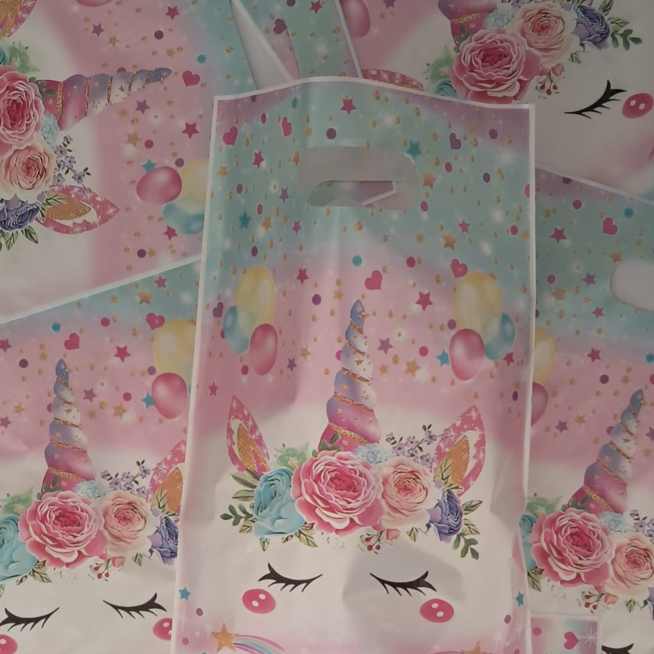 Uitdeelzakjes thema Unicorn