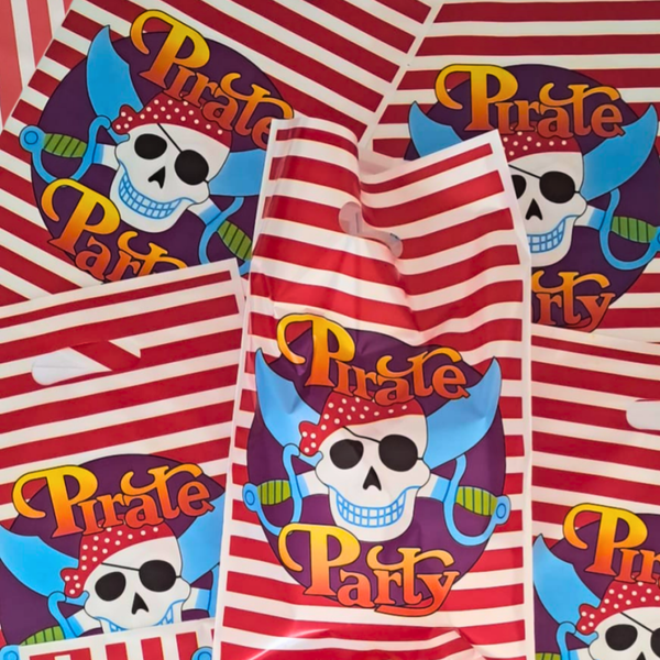 Uitdeelzakjes thema Piraten