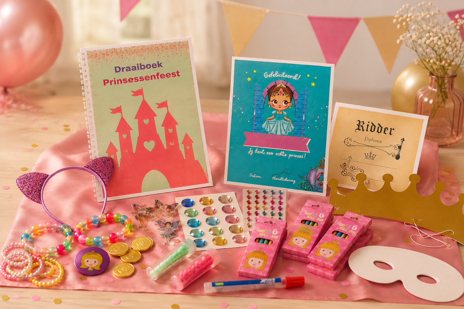 Uitbreiding basispakket 2 personen Prinsessen