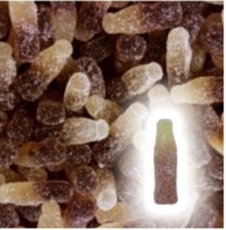 Bouteille cola sucrée