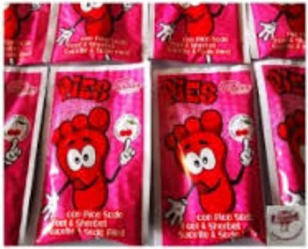 sucette pied cerise l'unité