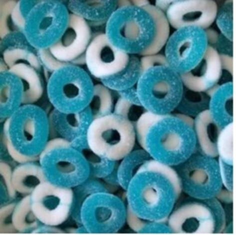 Anneaux sucrée goût framboise