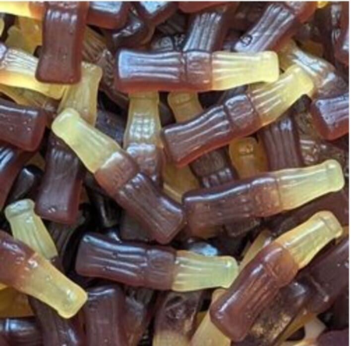 Bouteille coca lisse sans gluten