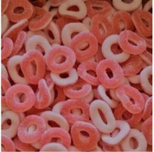 Anneaux sucrée goût Fraise