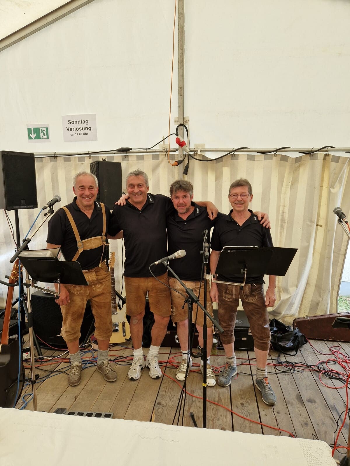 Quartett aus Freyung Grafenau Musik Brautstehlen 
