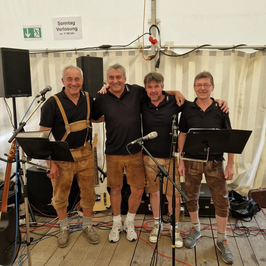 Quartett aus Freyung Grafenau Musik Brautstehlen 