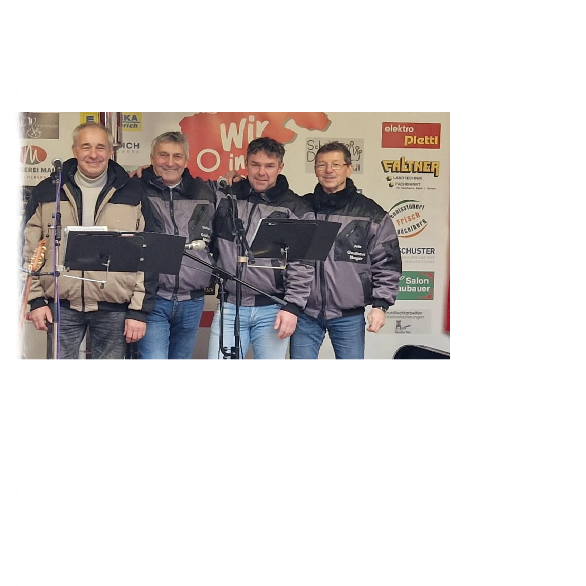 Musikgruppe Biggobello bei einem Vereinsfest