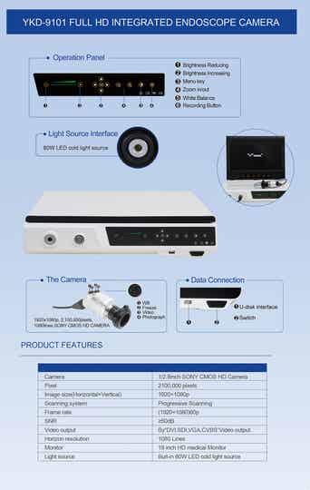 Stazione Video Endoscopica TK 9101 All in One