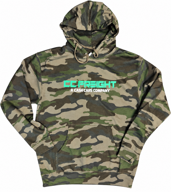 Dark Forest Green Camo Hoodie