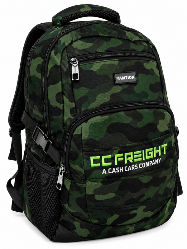 Embroidered Camo Book Bag (Large)