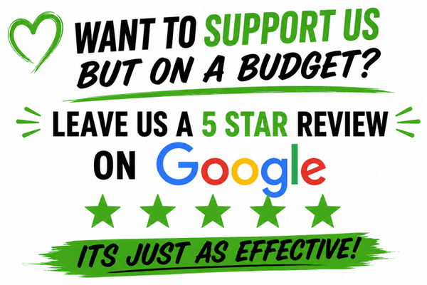 Want to support us but on a budget?