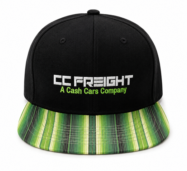 Striped Brim Snap Back