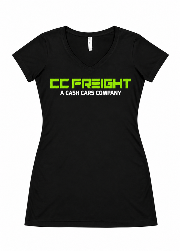 Women's V-Neck Cover-Up Black