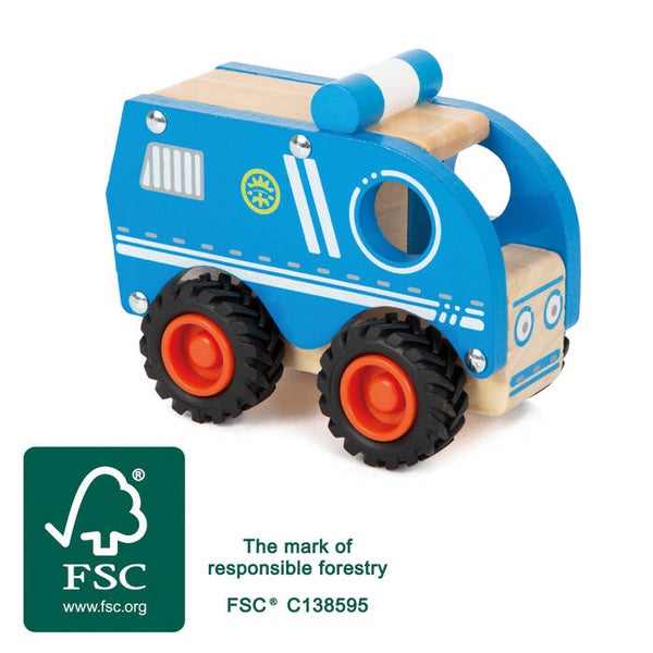 small foot Polizeifahrzeug aus Holz