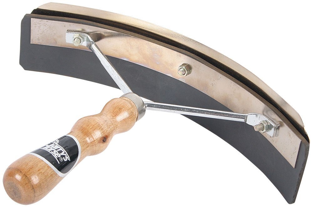 Harry’s Horse Edelstahl-Schweißmesser – rund, mit Holzgriff