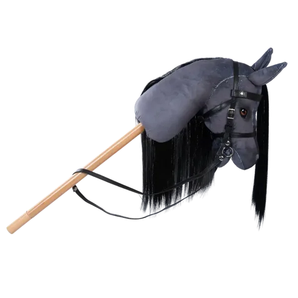 byASTRUP® Steckenpferd – Blaze- Grau/Schwarz