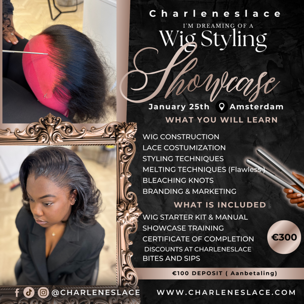 Lace wig Showcase (Sip and beverage)