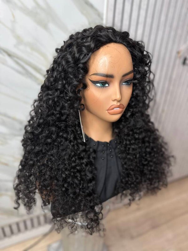 Glueless Waterwaves Flip over wig 24”