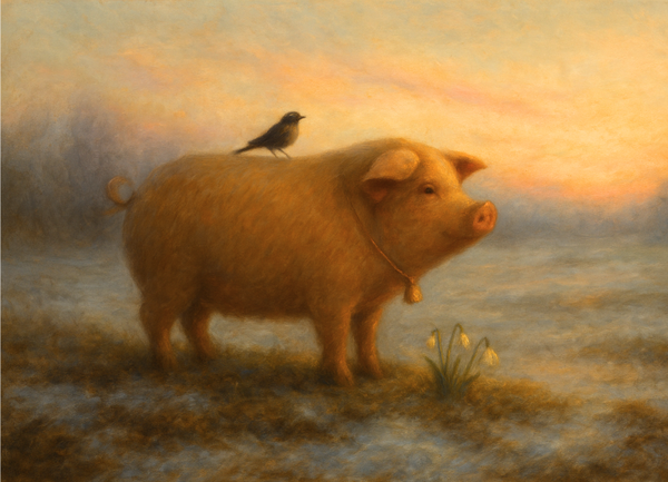 Mut -Schwein