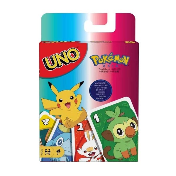 Jeu Uno "Pokémon"