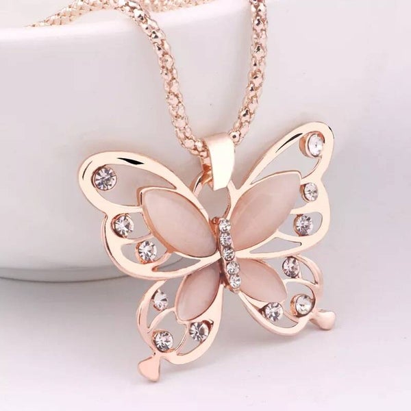 Collier fantaisie "Papillon"
