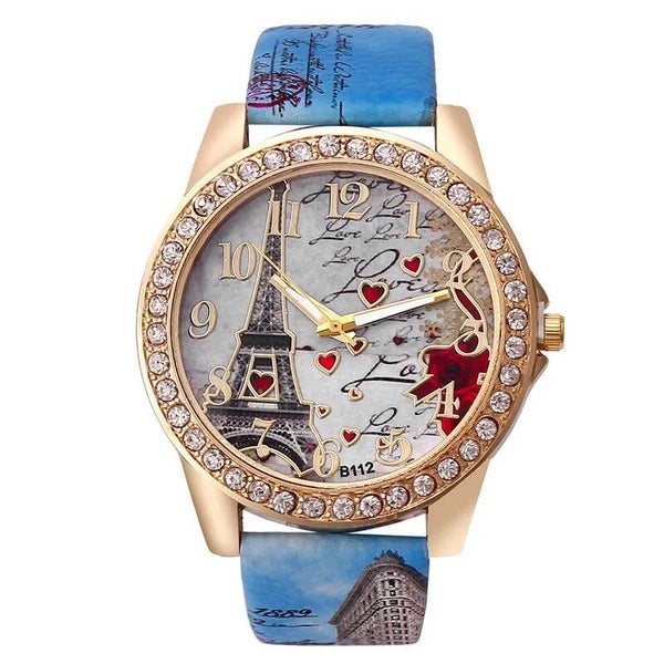 Montre Paris bleue