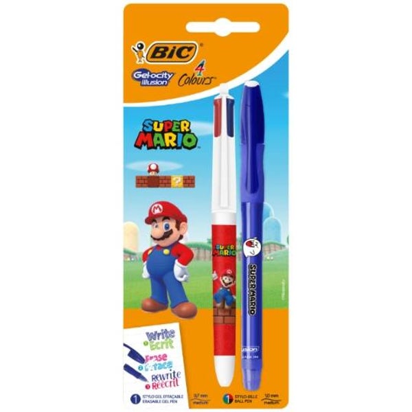 Lot stylos Bic "Mario"