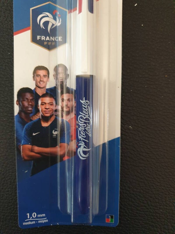 Stylo 4 couleurs collector ""Fiers d'être bleus"