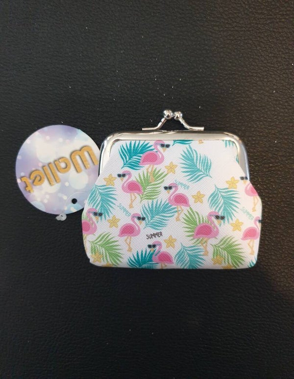 Porte-monnaie Flamands roses