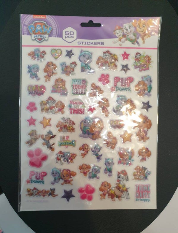 Stickers paw patrol 3D 01