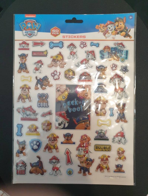Stickers paw patrol 3D 02