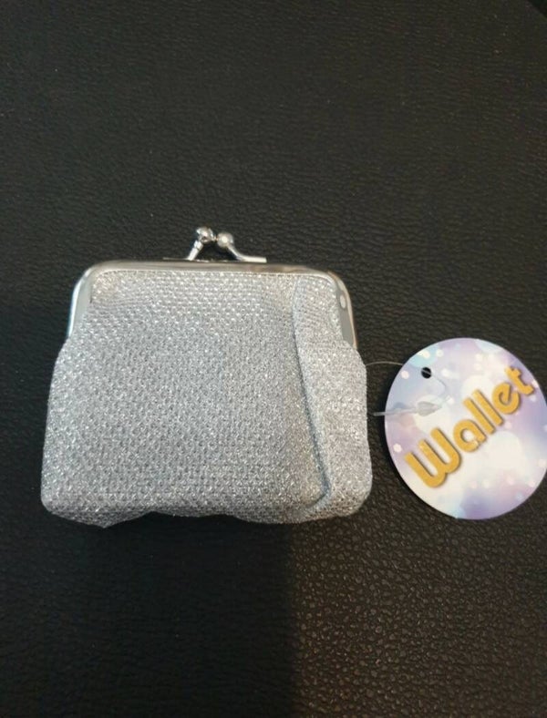 Porte-monnaie argenté