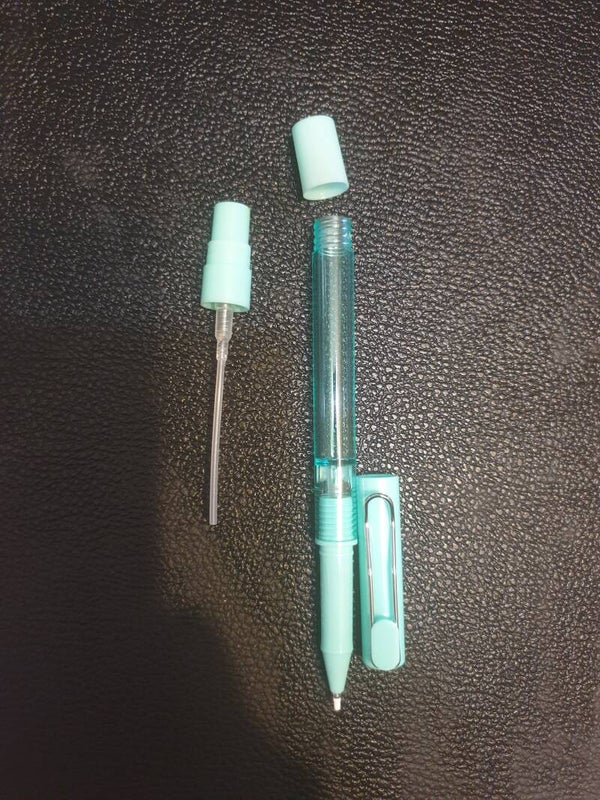 Stylo vaporisateur de sac bleu