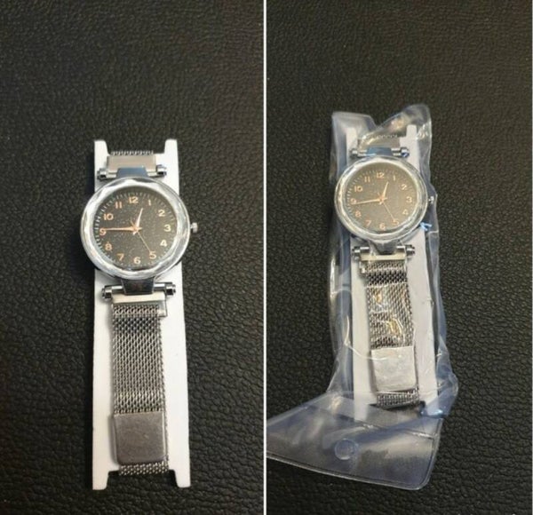 Montres magnifique argentée