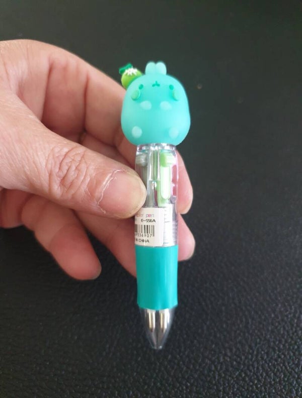 Mini stylo 4 couleurs vert