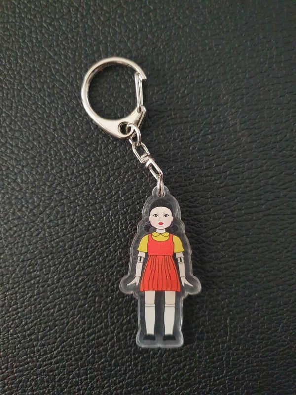 Porte-clés Squid game Poupée