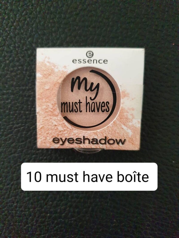 Fard à paupières Essence 10 my must have boîte