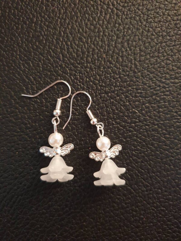 Boucles d'oreilles ailes d'anges
